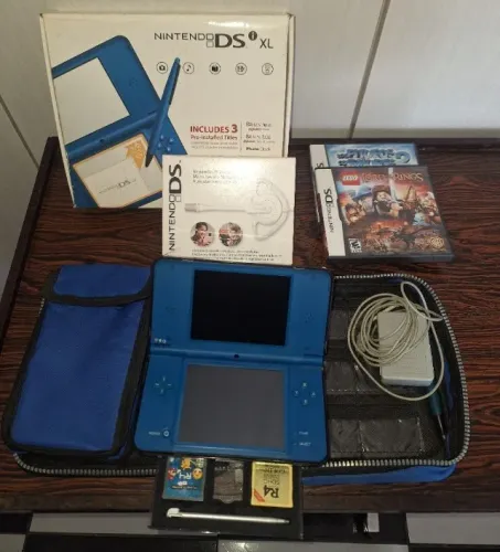 Nintendo DSI XL Completo + Acessórios