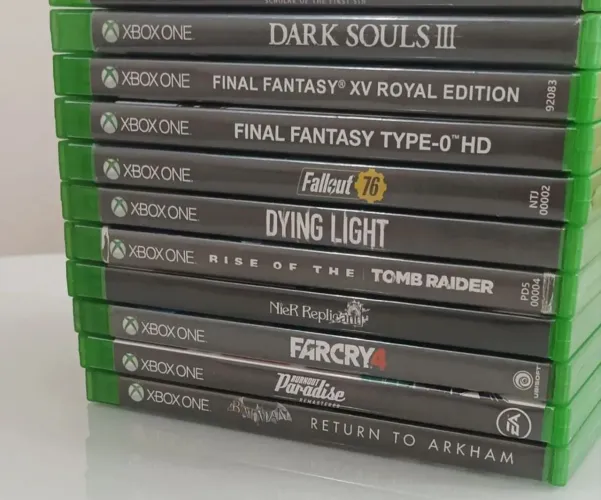 Jogos Xbox One Disponíveis na Descrição
