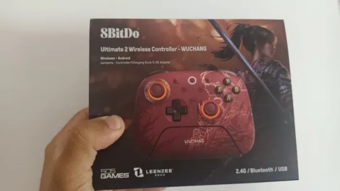 CONTROLE 8BITDO ULTIMATE 2 - WUCHANG EDITION 
