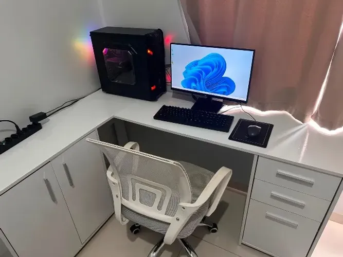 PC Gamer + Mesa + Cadeira + Periféricos ? Conjunto Completo