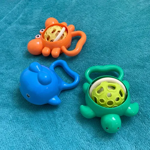 Kit Trio Chocalhos Fundo do Mar