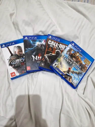Jogos de PS4 seminovos