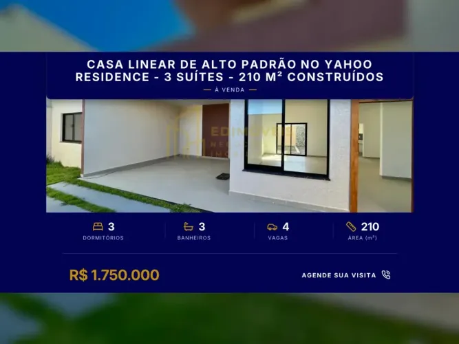 Casa de Alto Padrão em Manguinhos - Perfeita para Receber
