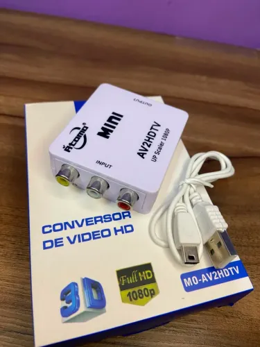 Conversor de Vídeo HD Mini M0-AV2HDTV - Átomo