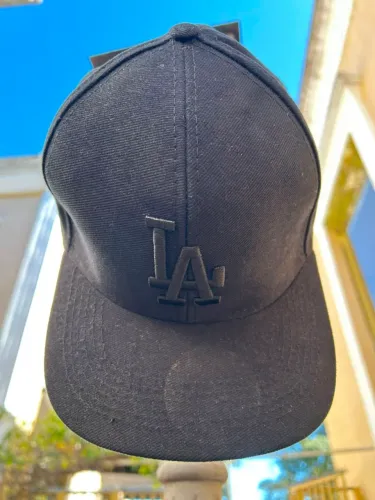 Bone New era LA 59 fifity original preto