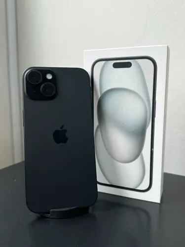 iPhone 15 128gb Preto semi novo em perfeito estado!!