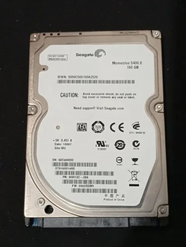 Hd Sata 160 gbs
