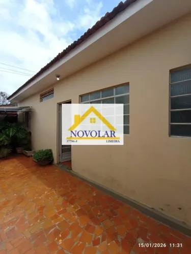 Casa para Locação em Limeira, Jardim São Manoel, 1 dormitório, 1 banheiro, 1 vaga