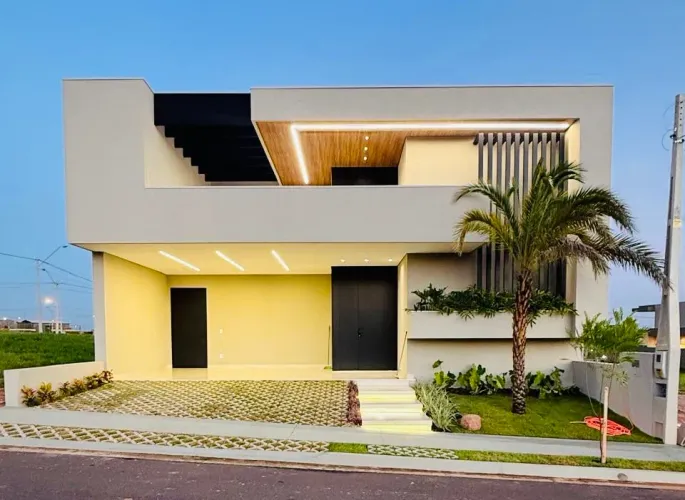 Vendo Casa Nova Cond. Eplenum 256m2 c/ Piscina - Semi Mobiliada 
