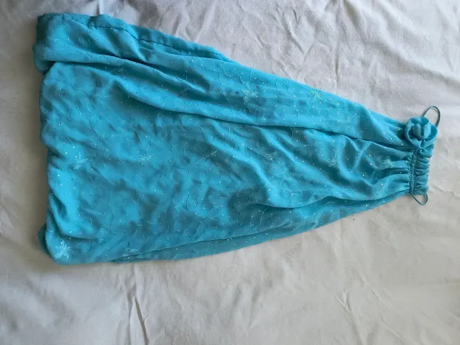 Vestido de festa Azul com brilho