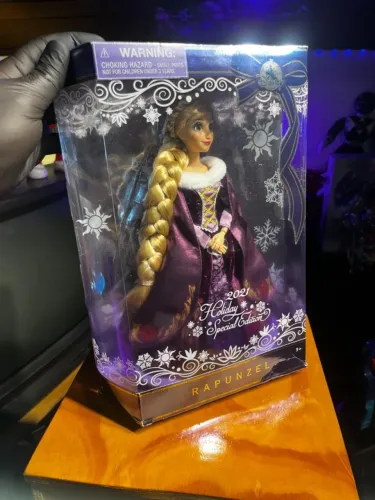 Boneca Rapunzel Holiday Especial Edition - 2021