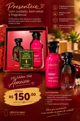 Kit O Boticário BARATÍSSIMO