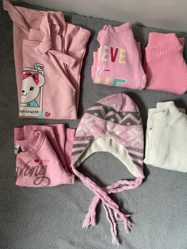 Lote Inverno Bebê Menina 1 Ano