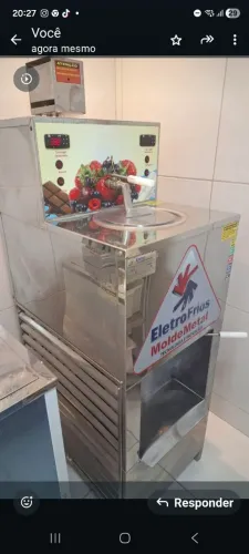 Sorveteira 40l por hora