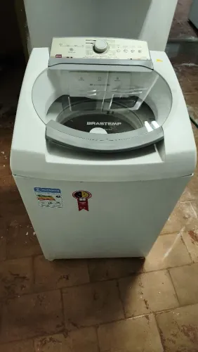Vendo máquina de lavar Brastemp 11kg voltagem 220 bacia de inox entrego e dou garantia