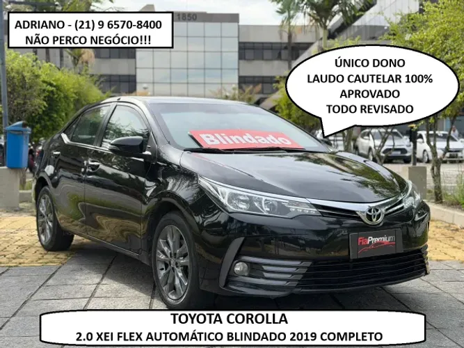 Toyota Corolla XEI 2.0 Flex 16V Aut. 2019