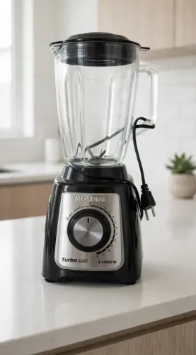 Liquidificador Mondial Turbo Glass 1400W - Jarra de Vidro 1,5L - Fora da embalagem mas nun