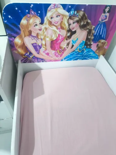 Mini cama já com colchão!