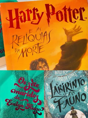 Livros famosinhos desapego