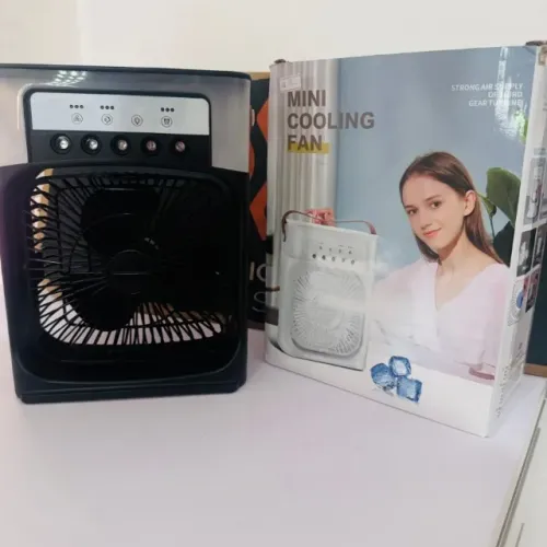 Ventilador Climatizador Umidificador - Agua - Gelo - LED