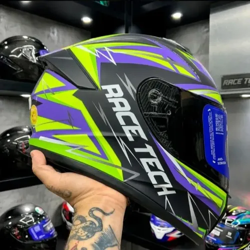 CAPACETE RACE TECH hit spark