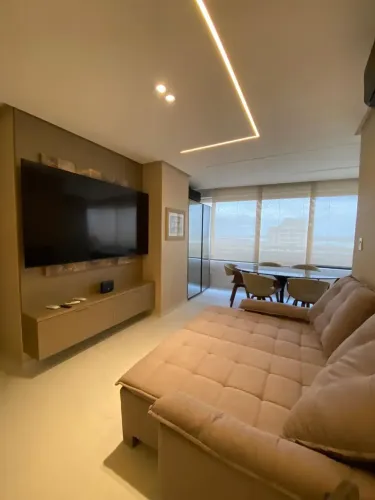 Way Batista Campos: Apartamento Andar Alto Nascente 86m² 3 Quartos (1 Suíte) 2 Vg