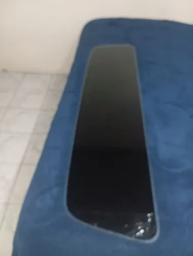 Vidro traseiro Vigia F100 ou F1000 - 1992 a 2000 + Semi-Novo + borracha de vedação<br>