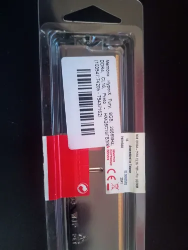 VENDO MEMORIA RAM 8GB HYPERX FURY