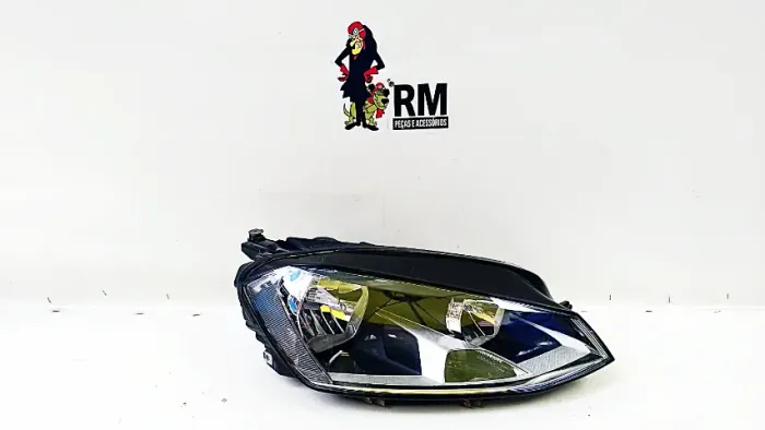 Farol Golf Mk7 Vii 2012 A 2017 Tecnologia Halogênio Original Direito/passageiro