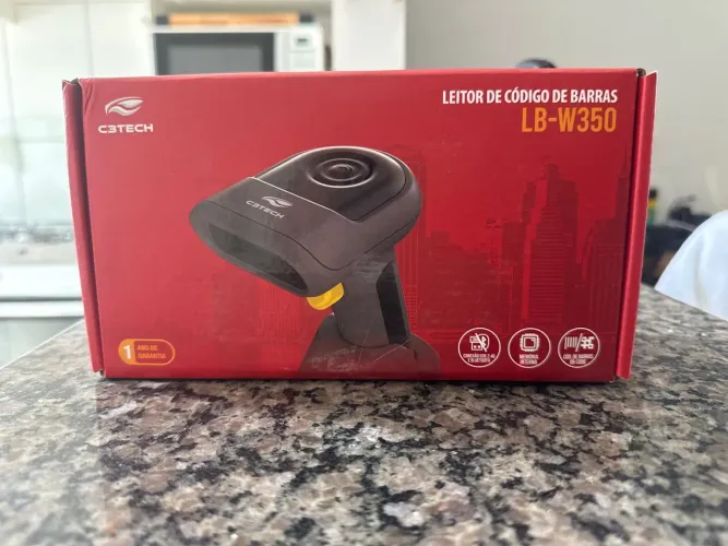 Leitor de código de barras sem fio