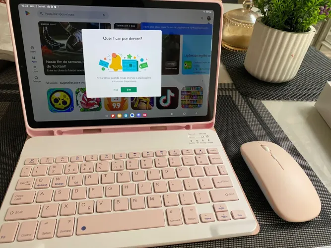 Tablet S6 lite rosa