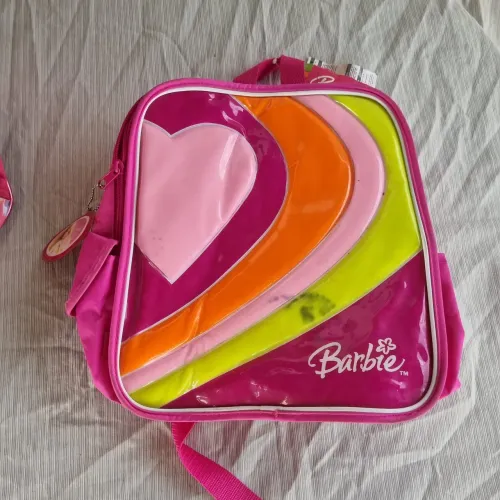 Mochila Barbie Ano 2000 Original Antiga Arco íris
