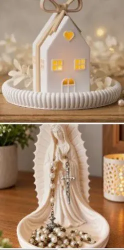 Porta Terços e Terços de bolso.