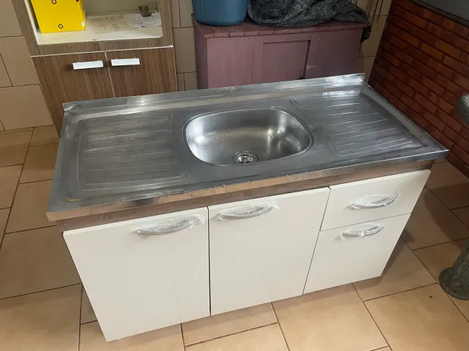Pia Nova com inox frete grátis