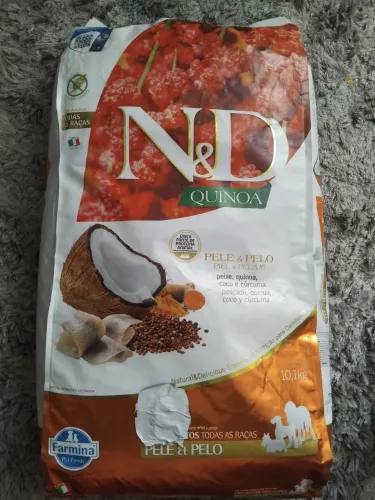 Ração N&D quinoa 10,1kg