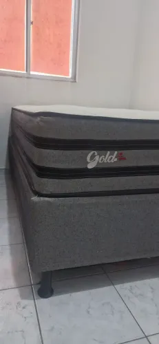 Cama Box Casal Gold - Molas Ensacadas - Excelente Estado