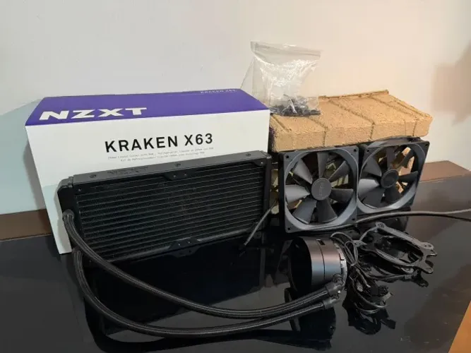 WATER COOLER KRAKEN X63 280MM RGB - RL-KRX63-01, Nzxt