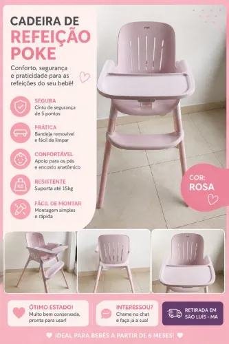 Cadeira de bebê Refeição
