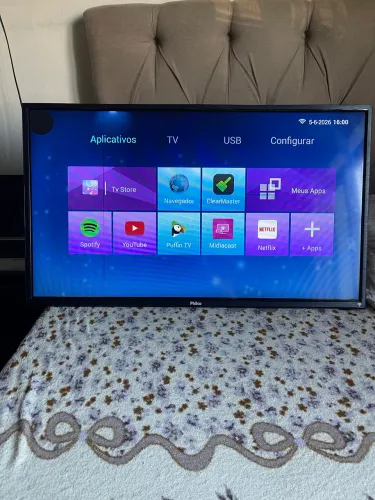 Smart Tv Philco 32p Android leia a descricao