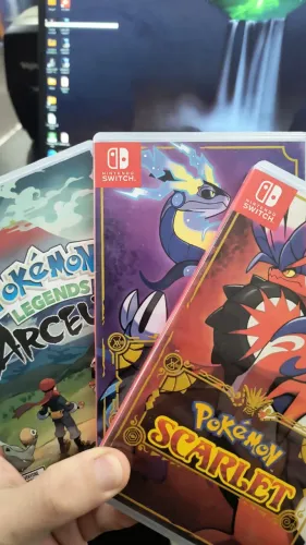 Nintendo Switch - Pokémon Arceus Violet e Scarlet