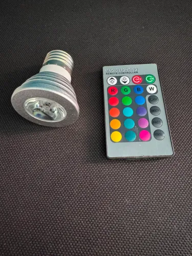 Lâmpada RGB.