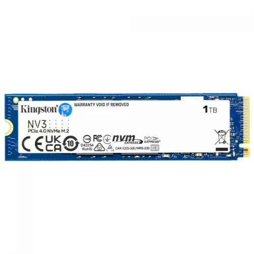 SSD Kingston NV3 1TB NVMe M.2 PCIe 4.0
