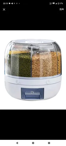 Dispenser de cereais giratório