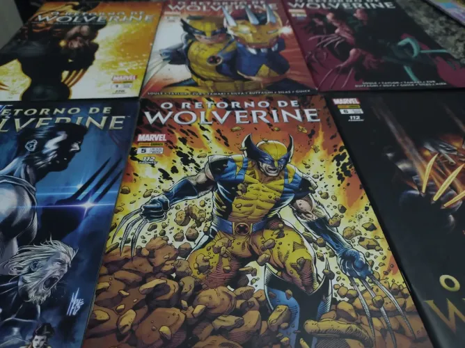 O retorno de Wolverine 1 a 6