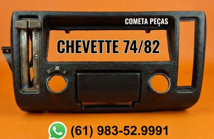 CP-80 Moldura Central Painel Rádio Chevette 74/82 Original
