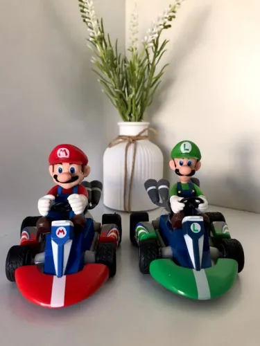 Carrinhos de fricção Mario kart ?