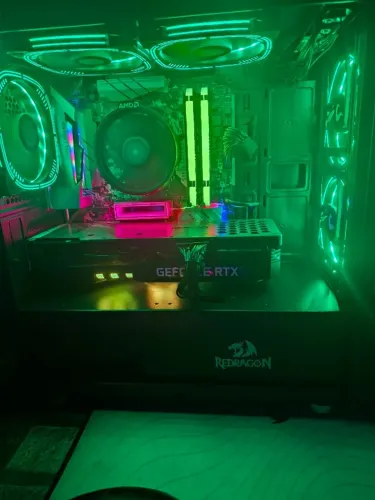 PC GAMER RYZEN 5 5600G + Placa de Vídeo Palit RTX 3080 GamingPro 10GB