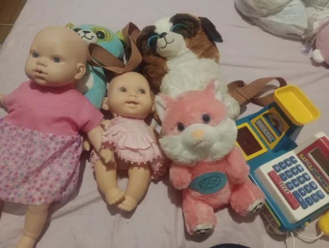 Lote de brinquedos para meninas