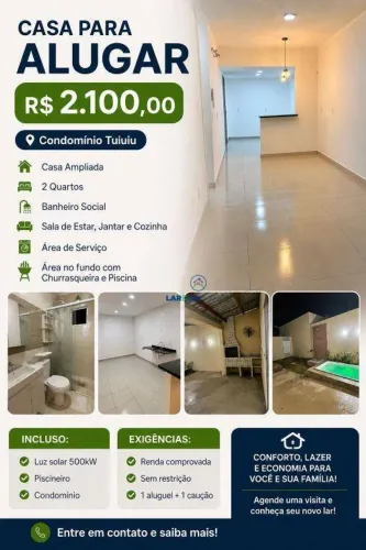Condomínio Tuiuiu - oportunidade