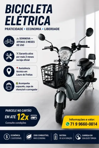 Scooter Elétrica | Bicicleta Elétrica